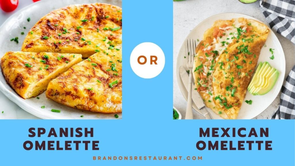 What Is The Difference Between Spanish Omelette And Mexican Omelette?