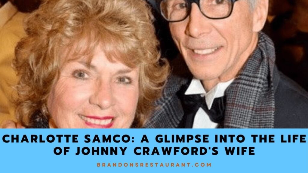 Charlotte Samco A Glimpse Into The Life Of Johnny Crawford's Wife