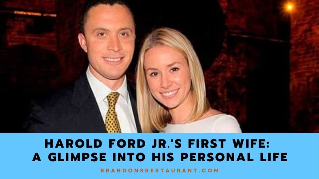 Harold Ford Jr.'s First Wife A Glimpse Into His Personal Life