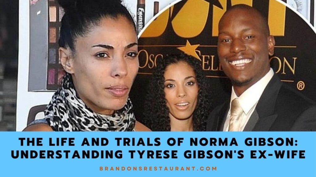 The Life And Trials Of Norma Gibson Understanding Tyrese Gibson's Ex-wife