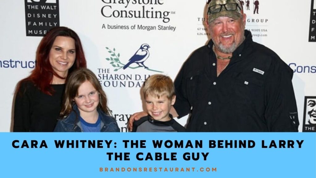 Cara Whitney The Woman Behind Larry The Cable Guy